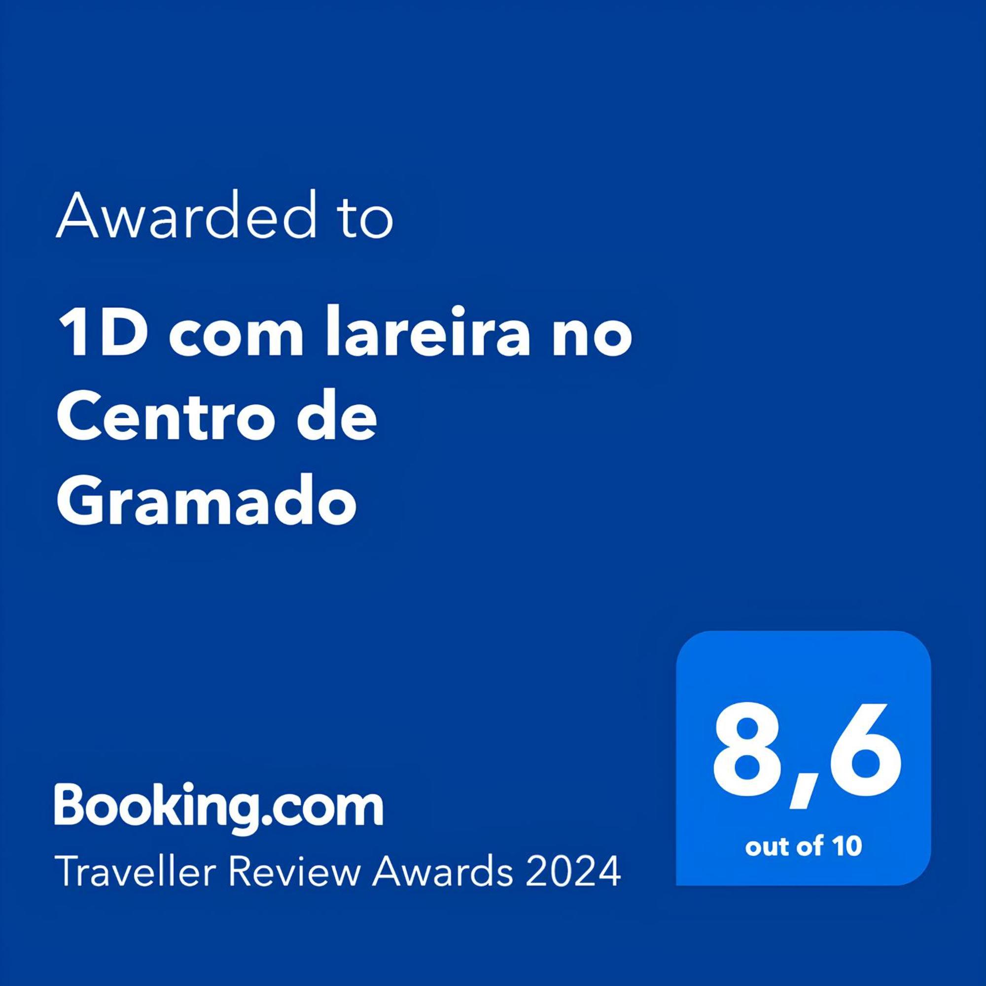 1D Com Lareira No Centro De Gramado 아파트 외부 사진